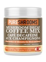 PureShrooms Organic Decaf Instant Mushroom Coffee | 10‑Mushroom Superblend with Arabica, Lion’s Mane, Reishi, Cordyceps, Chaga & More – 50 Servings, Vegan & Gluten‑Free - 100g (3.53oz)