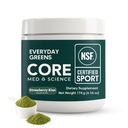 Core Med Science Greens Superfood Powder - NSF Certified for Sport - Greens Blend with Alfalfa Grass, Wheatgrass, Kale, Spirulina Powder & More for Daily Health Support, Immune Function & Gut Health