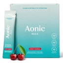 AONIC Race Electrolyte Powder Packets Fruit Punch 30 Sticks Pack | Hydration Drink Mix, For Running, Cycling, Training & Daily Hydration, No Artificial Sweeteners