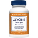The Vitamin Shoppe Glycine - Nervous System Support & Restful Sleep - 3,000 MG (100 Capsules)