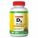 Extra Strength Vitamin D3 2000 I.U. 600 Softgels, Bottle, Supports Bone and Immune Health (The Sunshine Vitamin)