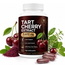 Tart Cherry Extract, 90 Capsules, Supports Joint Comfort, Boost Immunity, Antioxidant, Vegan, Non-GMO, Gluten-Free