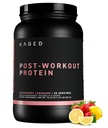 Kaged Post Workout Protein Powder | Re-Kaged | 28g Whey Protein with Creatine, Glutamine & Betaine for Muscle Growth & Recovery | Low Sugar | 20 Servings | Strawberry Lemonade