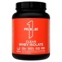 Rule 1 Proteins Clear Whey Isolate, Watermelon, 20 Servings | 20g All-Whey Isolate Protein Mix, Over 9g EAAs, 90 Calories, Zero Sugar, Easy to Digest, Light, Crisp, and Refreshing Taste