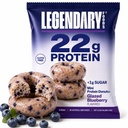 Legendary Foods High Protein Donuts, Blueberry, Low Carb, Low Sugar | Healthy Protein Snacks for Adults, Kids, Diabetic and GLP-1 Diet Friendly Keto Snack, Gluten Free