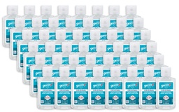 Germ-X Original Hand Sanitizer, Non-Drying Moisturizing Gel with Vitamin E, Instant and No Rinse Formula, Bulk Mini Travel Size for On-The-Go, 2 Fl Oz (Pack of 48)