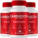 Cardiozen Capsules, Official Cardiozen Advanced Blood Formula Supplement Pills - Maximum Strength, All Natural Healthy Circulation & Stable Levels, Premium Cardio Zen Reviews (3 Pack)