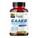 Humming Herbs Calcium Alpha-Ketoglutarate Supplement(CAAKG) 500 mg – Provides 100 mg Elemental Calcium – Supports Nutrient Metabolism, Bone & Muscle Function – Vegan Capsules – Non-GMO – 90 Capsules