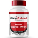 Gluco Extend Capsules, GlucoExtend Support Formula Supplement Pills - Maximum Strength, Gluco Extend Health & Wellness All Natural Formula, Official GlucoExtend Health Capsules Reviews (60 Capsules)