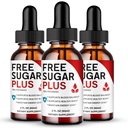 Free Sugar Plus, Official FreeSugarPlus Advanced Blood Formula Supplement Droppers - Maximum Strength, All Natural Healthy Circulation & Stable Levels, Premium Free Sugar Plus Health Reviews (3 Pack)
