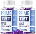 (2 Pack) Prime TRT Gummies - Official PrimeTRT Advanced Premium Supplement For Men Support - Maximum Strength, Natural Prime TRT Vitamins For Overall Health & Wellness Review, 120 Gummies For 2 Months