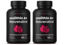 Urolithin A+ | Advanced Mitochondrial Supplement with Resveratrol, Pterostilbene & Pomegranate | Cellular Energy, Vitality & Longevity | Mitochondrial Support Formula – Vegan, Non-GMO – 120 Capsules