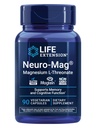 Neuro-Mag Magnesium L-Threonate, Memory Health, Quick Thinking, Cognitive Health Support, Vegetarian, 90 Vegetarian Capsules