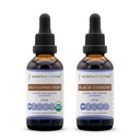 Secrets of the Tribe Red Clover Herb and Black Cohosh Liquid Extract 2x2 oz | Trifolium Pratense Dried Leaf and Flower and Cimicifuga Racemosa Dried Root