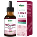Red Clover Herbal Tincture for Menopause Support & PMS Support. 2oz