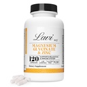 Magnesium Glycinate Zinc - 120 Capsules - Better Sleep Support, Immune Support & Muscle Recovery - Easy to Swallow - High Absorption Magnesium Glycinate with Zinc