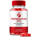 AlphaGummy Pro, Official AlphaGummy for Men - Maximum Strength Performance, All Natural Support Overall Health and Wellness, AlphaGummyPro Advanced Formula Gummies, Alpha Gummy Reviews (1 Pack)
