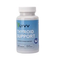 Lyvv Science Thyroid Support with Iodine, Selenium, Zinc, Ashwagandha, B-12 & L-Tyrosine - Metabolism & Energy Support Supplement Capsules