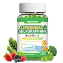Liposomal Sulforaphane Gummies,Broccoli Sprout Extract with Vitamin C, E Glutathione Supplement for Kids Adults,Antioxidant Supports Brain,Cellular Health 60 Cts