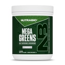 NutraBio Mega Greens Complete Daily Super Greens Powder, Original | Superfood with Alkalizing, Energy and Metabolic Support, Digestive Enzymes, Adaptogenic Mushrooms, Immune Defense