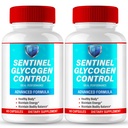 Sentinel Glycogen Control Advanced Blood Formula Supplement Pills - Maximum Strength, All Natural Healthy Circulation & Stable Levels, Advanced SentinelGlycogenControl Health Reviews (2 Pack)