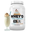 Sweat Ethic Whey'd Protein Powder, 25 G Whey Protein Blend with Concentrate (30 Ounce, Ice Cream Cookie Sandwich)