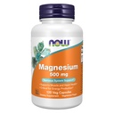 Now Supplements, Magnesium 500 mg, Nervous System Support*, 120 Veg Capsules