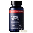 BONE SCIENCE Prime Fisetin 98% Flavonoid Complex, BioPerine, 60 Capsules | With chamomile extract, trans-pterostilbene and phosphatidylcholine in a comprehensive plant-based flavonoid support formula