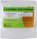 Duda Energy asc08oz Bag of L-Ascorbic Acid Powder 99+% Food Grade USP36/BP2012 Naturally Fermented Pure White Crystals Form of Vitamin C, 8 oz.