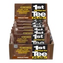 1st Tee Plus+ Chocolate Peanut Bars Great Snack bar to Keep you Cool & Focused when Playing your Favorite Sport | Healthy Snacks Golf Nutrition Bar 25.32-Ounce box (12 count)
