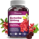 Gommies berbères 1500 mg de la racine de barberry indienne haute puissance avec supplément vitamine D et vitamine C