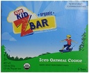 Clif Kid Zbar Organic Iced Oatmeal Cookie Energy Bar, 7.62 Ounce box (Pack of 24)