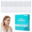 1 Pack Sticky Ear Cleaning Stick, 2026 Upgrade Reusable Adhesive Earwax Swabs, Sticky Ear Cleaners for Adults, Ear Scoop Remover Tool for Home Personal Care (Small)
