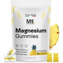 Magnesium Supplement 2000mg Soft Gels for Better Sleep - Supplements for Memory and Focus - High Absorption Muscle and Brain Support - Stress Relief (120 Count (Pack of 1))