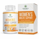 Essora Naturals. Women's Support Herbal Blend - Red Clover, Black Cohosh, Dong Quai, Sage + More - Women's Wellness Support - Non-GMO - 60 Capsules
