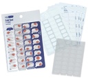 6 Pack XL Refill Set, Monthly Medication Cold Seal Blister Packs, Includes 6-5/8" Deep Blister Trays & 6 Cold-Seal Cards, Pill Blisters for Cold Seal Blister Pack System