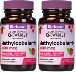 BlueBonnet Nutrition EarthSweet Methylcobalamin 1 1000 mcg | Vegan, Gluten-Free