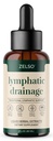 Lymphatic Drainage Drops Liposomal Lymph System Support Supplement for Women & Men Organic Herbal Liquid with Cleavers, Red Clover & Dandelion for Bloating & De-Puff, 1 Month Supply