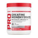 GNC Pro Performance Creatine Monohydrate Powder for Women & Men, 5g Creatine Per Serving, Muscle Building, Energy Production, Endurance, Performance, 50 Servings