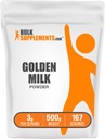 BulkSupplements.com Golden Milk Powder - Golden Milk with Turmeric and Ginger, Black Pepper and Cinnamon Powder, Superfood Supplement - Gluten Free, 3g per Serving, 500g (1.1 lbs) (Pack of 1)