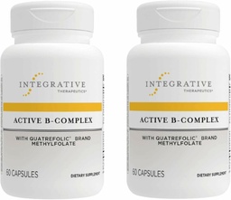 Integrative Therapeutics Active B-Complex -Cellular Energy & Heart Health Support with Vitamins B2, B6 & B12* - Supports Nervous & Immune Systems - Third-Party Tested - 120 Capsules (60 Servings)