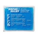 Rapid Relief Gel Ice Pack, Reusable Cold Pain Relief, Large 9x11 Inch 1 Ct