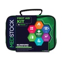 MEDSTOCK Premium Mini Modular First Aid Kit – 82 Piece Portable Emergency Medical Kit for Travel, Home, Car & Workplace | Trauma, Burns, Snake Bite & Eye Care with Easy-Access Compartments