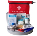 First Aid Kit, 80+ Units, Portable Mini First Aid Kit for Car, Travel, Motorcycle, Outdoor, Trekking and Camping