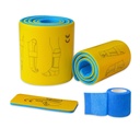 3pcs/set Emergency First Aid Fracture Fixed Splint Brace Support Sprint Roll Splint Roll with Self Adhesive Bandage for Arm Leg Finger
