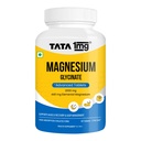 Tata 1mg Magnesium Glycinate Tablets |2000mg | High Absorption Chelated form for Muscle Recovery, Sleep & Nerve Health | 2000mg Per Serving – 60 Veg Tablets