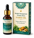 Nabhi Oil for Weight Management & Body Detox 30ml | Ayurvedic Herbal Belly Button Oil | Supports Digestive Wellness, Metabolism Balance, Relaxation & Daily Self-Care for Men & Women