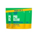 Yogabar Pro Clean Plant Protein | Unflavoured | 28g Protein per Serving | Clean & Natural Plant Blend | Vegan, No Added Sugar, Gluten-Free | 500g (Pack of 3)
