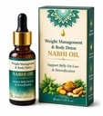 Nabhi Oil for Weight Management & Body Detox 30ml | Ayurvedic Herbal Belly Button Oil | Supports Digestive Wellness, Metabolism Balance, Relaxation & Daily Self-Care for Men & Women (30 ML, PACK OF 1)