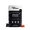 Man Matters Pure Shilajit/Shilajeet Gummies with Lab-Tested Fulvic Acid & KSM 66 Ashwagandha | Boosts Fitness, Improves Energy Levels & Helps Manage Stress | Pack of 30